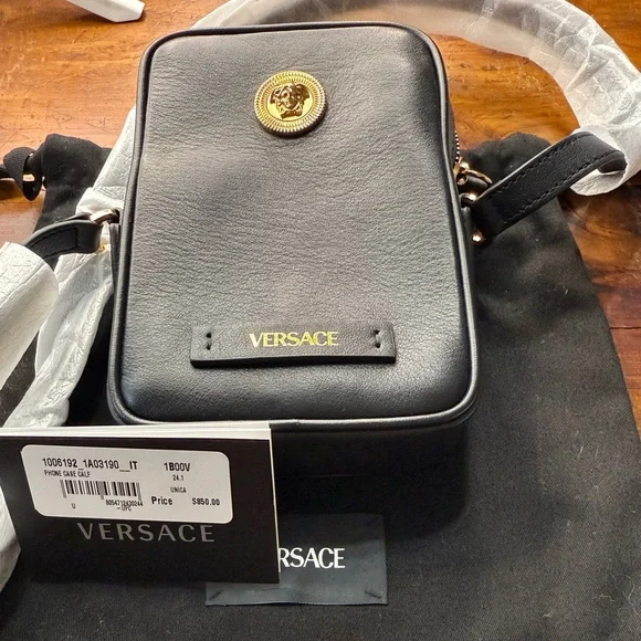 Versace Phone Crossbody - Picture 1 of 3